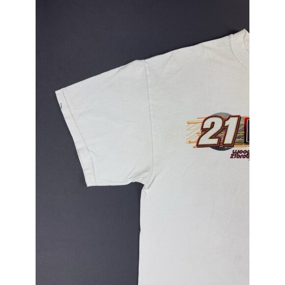 Rare Vintage Y2K Nascar Ricky Rudd Racing Motocraft Wood Brothers Promo XL Tee - Picture 10 of 14